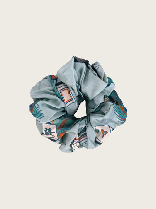 The Lucky Plume Scrunchie