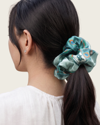 The Lucky Plume Scrunchie